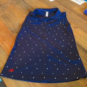 Adidas EUC sleeveless golf polo